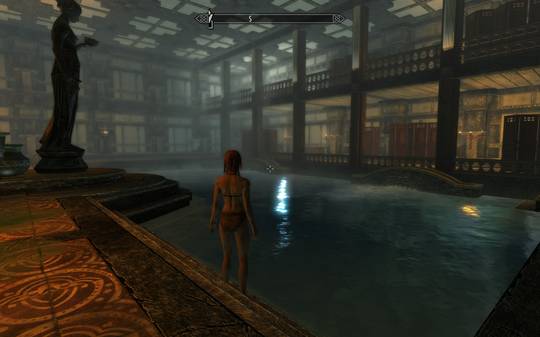 140 hours in, I only just discovered the swimming pool in the basement of  the Sun Temple's living quarters. | Scrolller