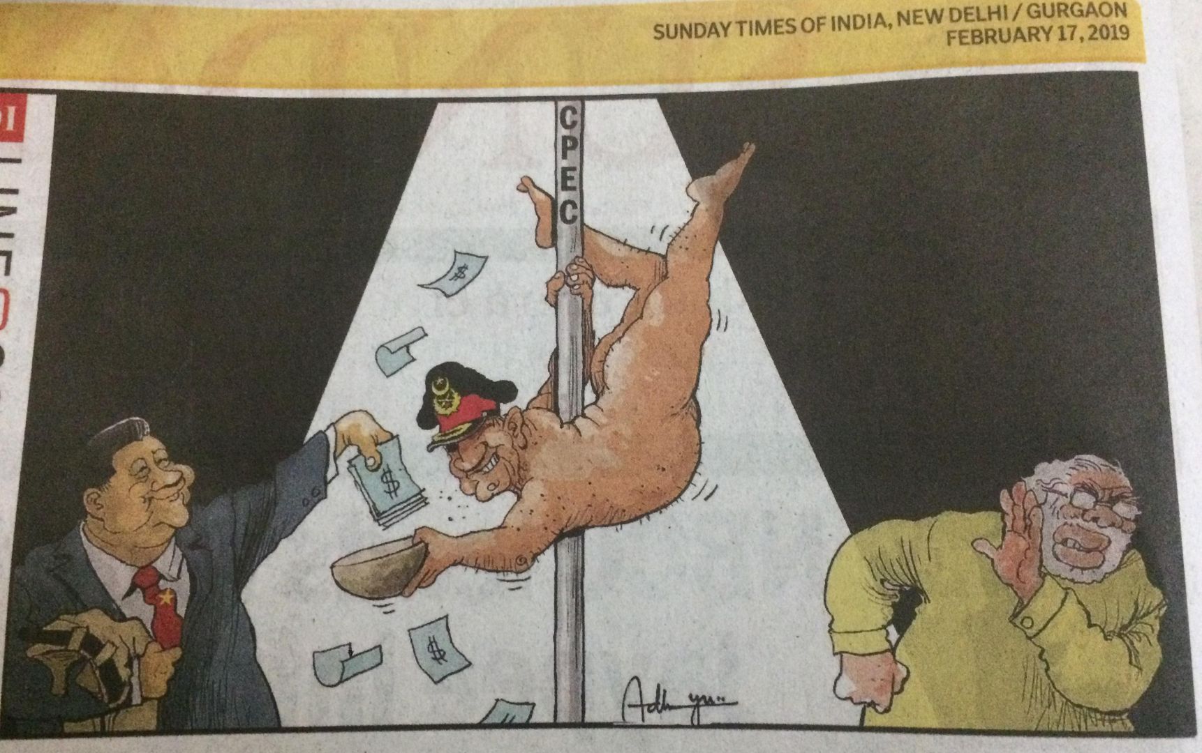 Cartoon in TOI today | Scrolller
