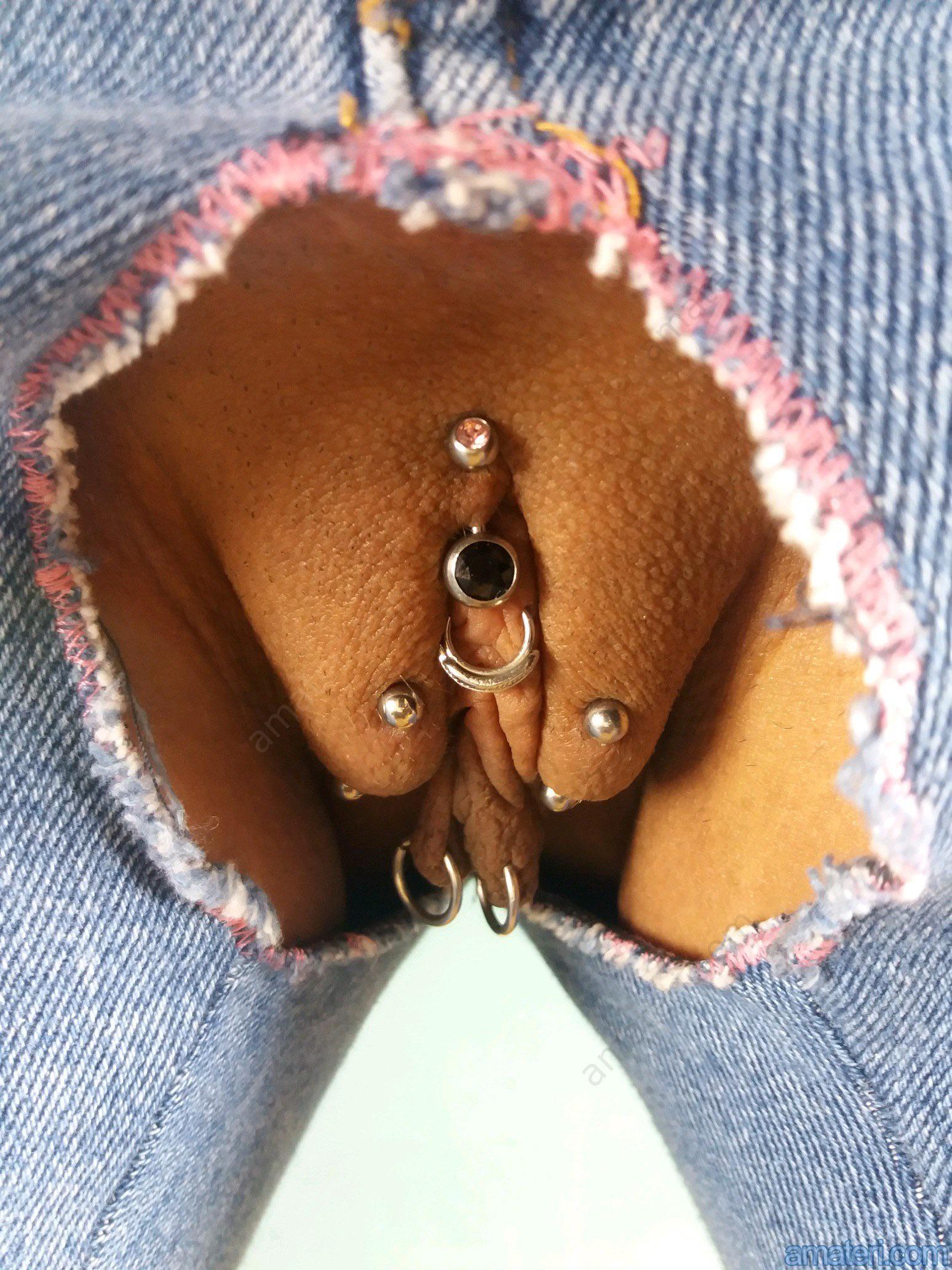 Crotchless Jeans Pussy