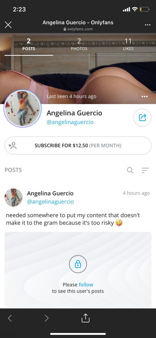 Angelina guercio onlyfans